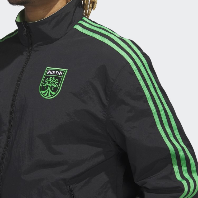 Jaqueta Adidas Austin Fc Hino Preto
