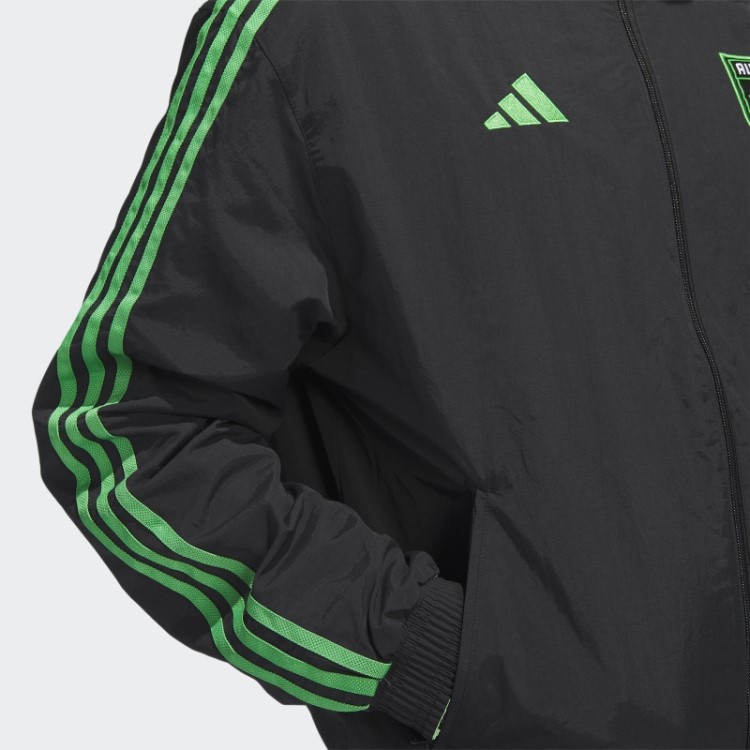 Jaqueta Adidas Austin Fc Hino Preto