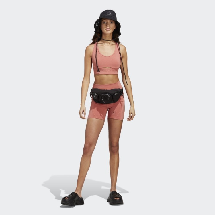 Terra Quente Adidas By Stella Mccartney Truestrength Leggings Curtas De Ioga