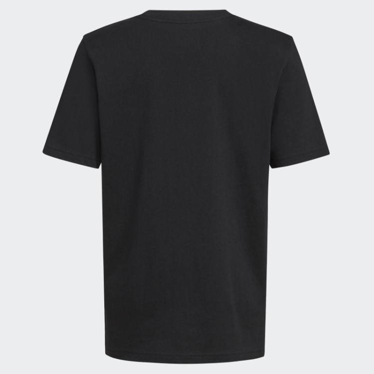 Camiseta Preta Adidas Ss Camo Logo