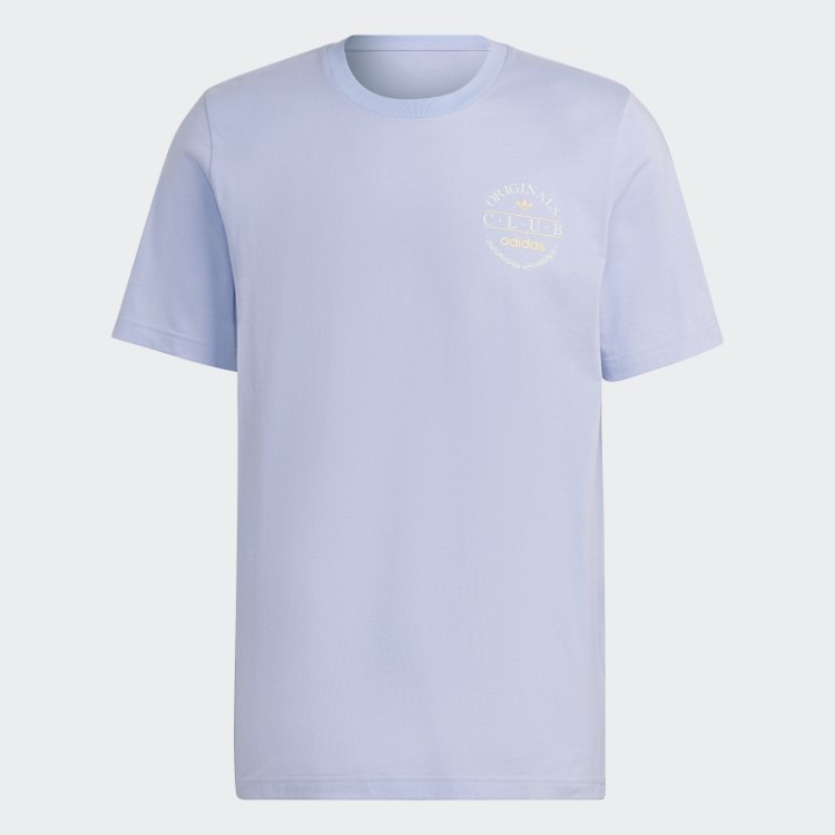 Camiseta Com Logo Do Clube Adidas Tom Violeta