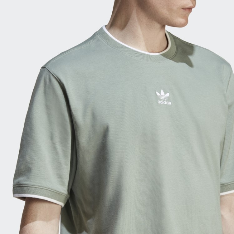 Camiseta Adidas Rekive Verde Prata Quente