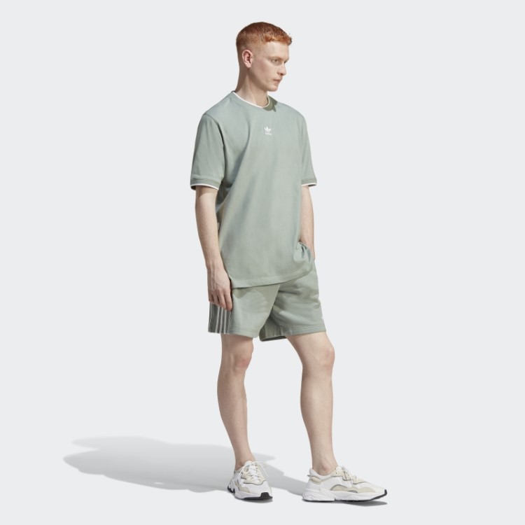 Adidas Rekive T-shirt Moda Verde Prata