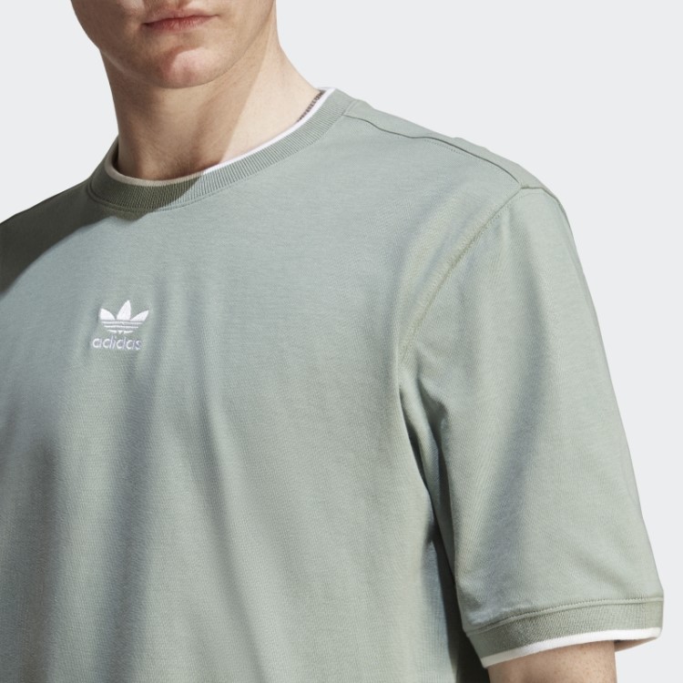 Adidas Rekive T-shirt Moda Verde Prata
