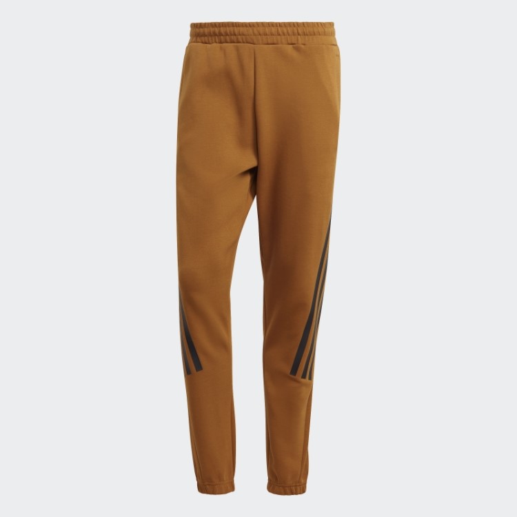 Calça Adidas Future Icons Com As Três Listras Bronze