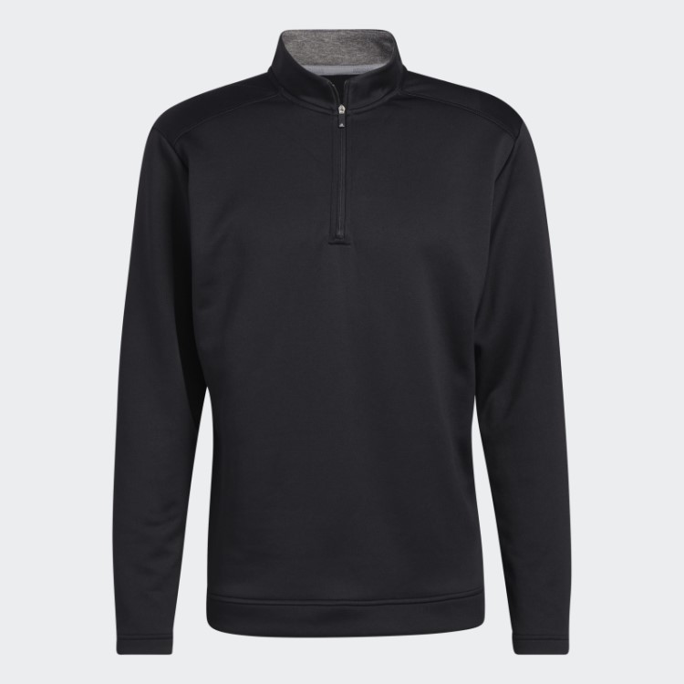 Moletom Clube Com Zíper Adidas Preto