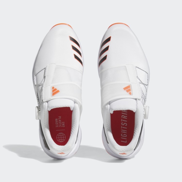 Tênis De Golfe Branco Zg23 Boa Lightstrike Adidas