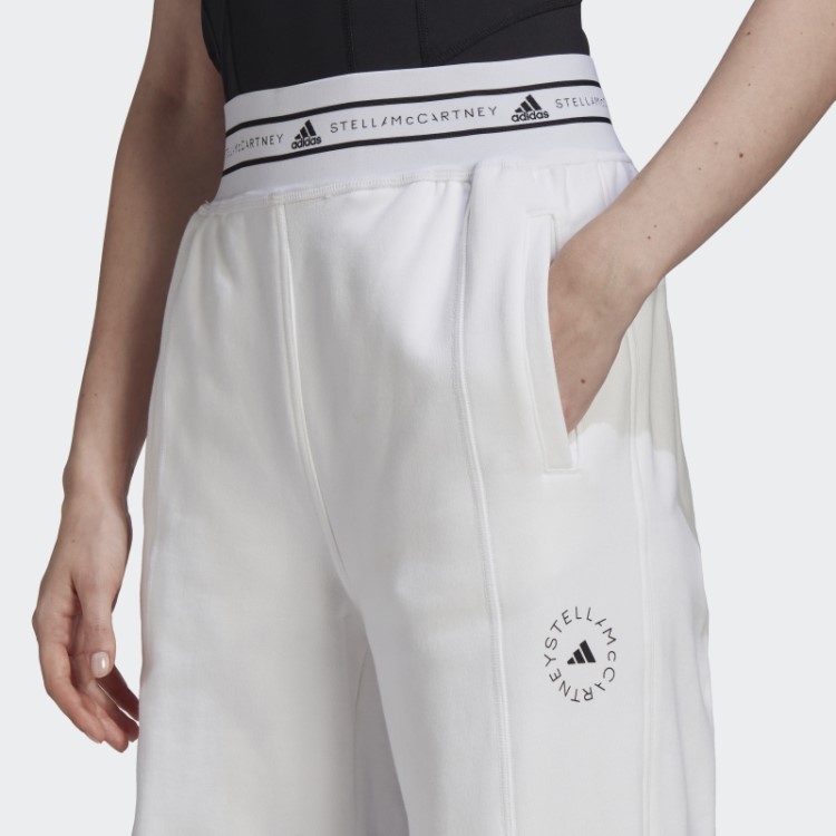 Calça Adidas By Stella Mccartney Branca Quente