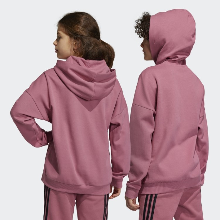 Future Icons Logo Moletom Com Capuz Rosa Adidas