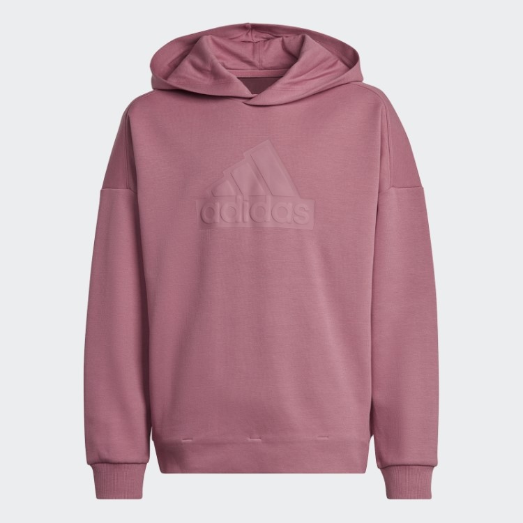Future Icons Logo Moletom Com Capuz Rosa Adidas