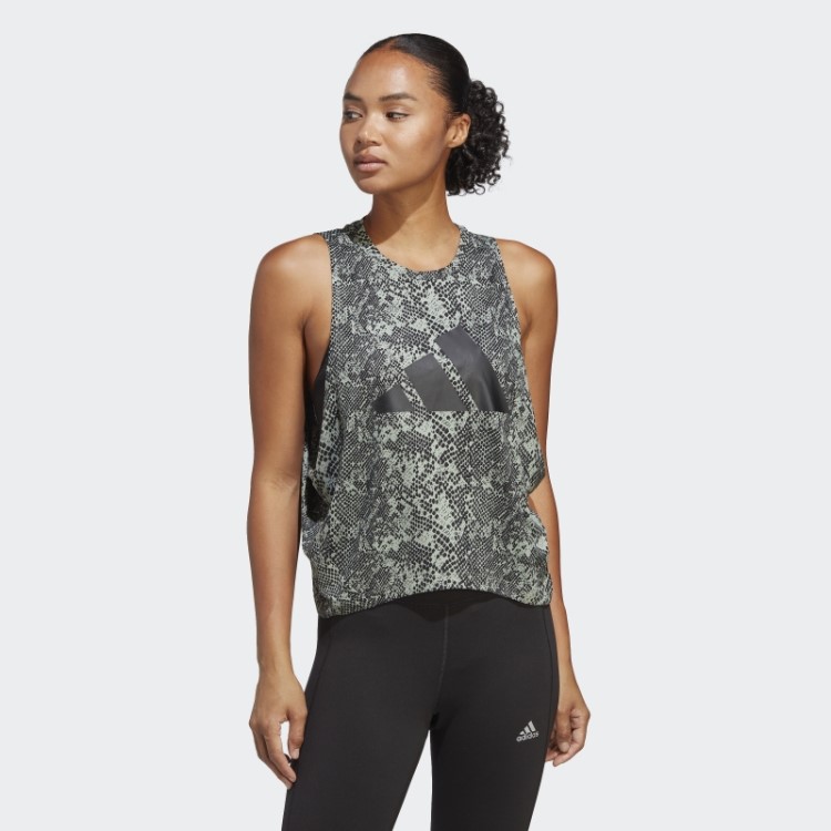 Camiseta Estampada Com ícones De Trem Adidas Verde Prata