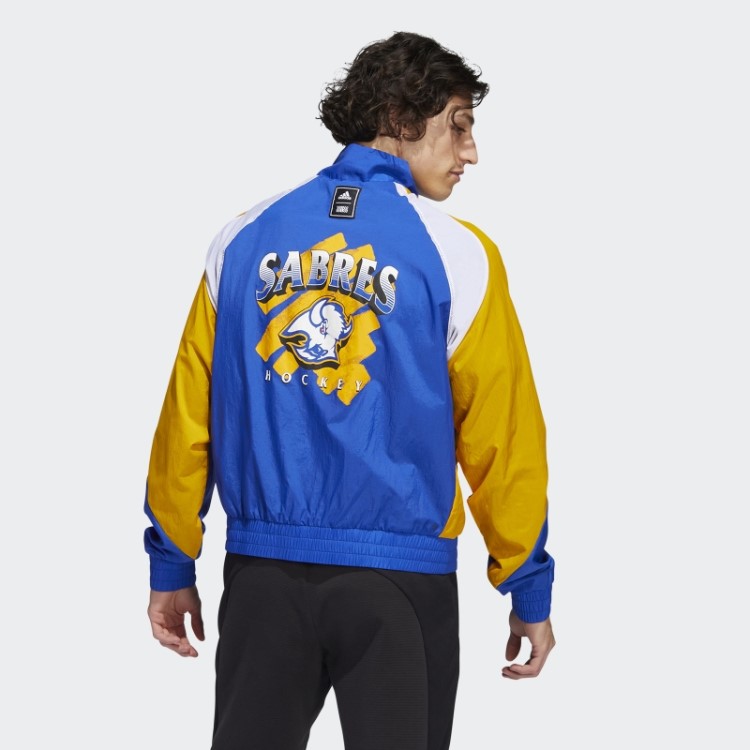 Jaqueta Retrô Adidas Sabres Reverso Pro Royal