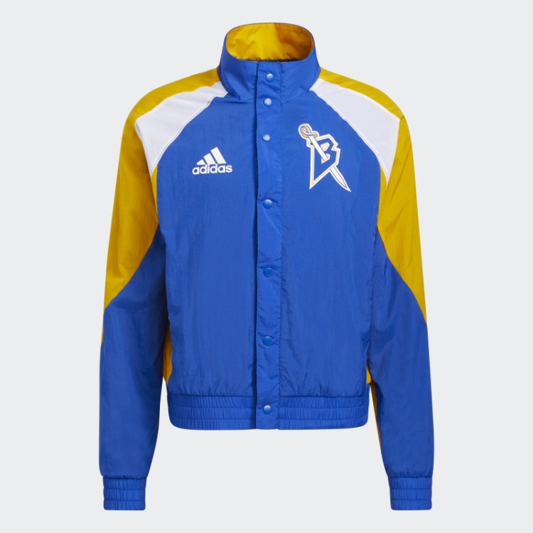 Jaqueta Retrô Adidas Sabres Reverso Pro Royal