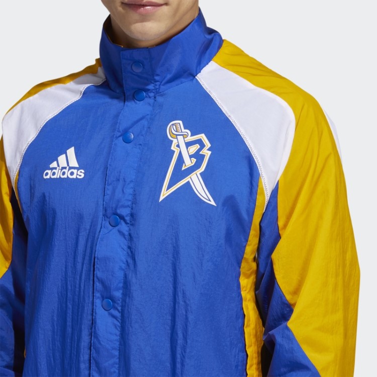 Jaqueta Retrô Adidas Sabres Reverso Pro Royal