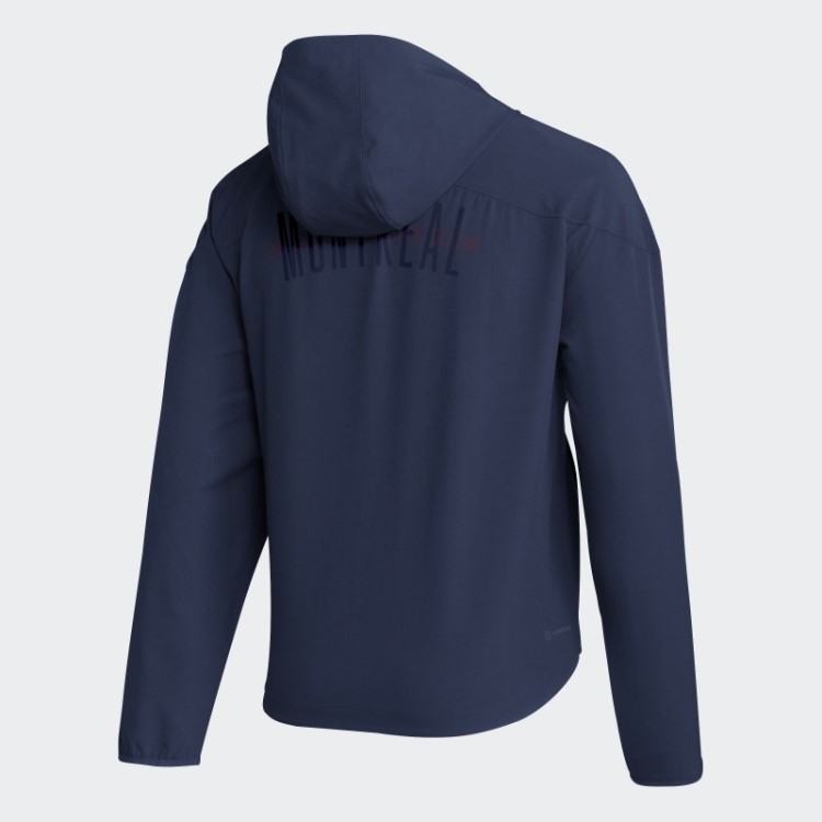 Canadiens Moletom Azul Marinho Adidas