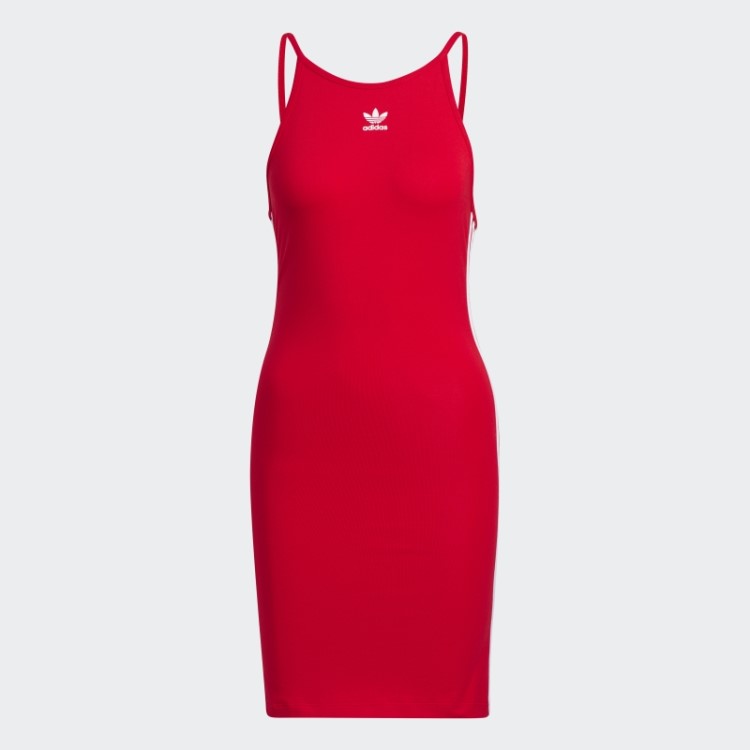 Adicolor Classics Vestido Justo De Verão Escarlate Adidas