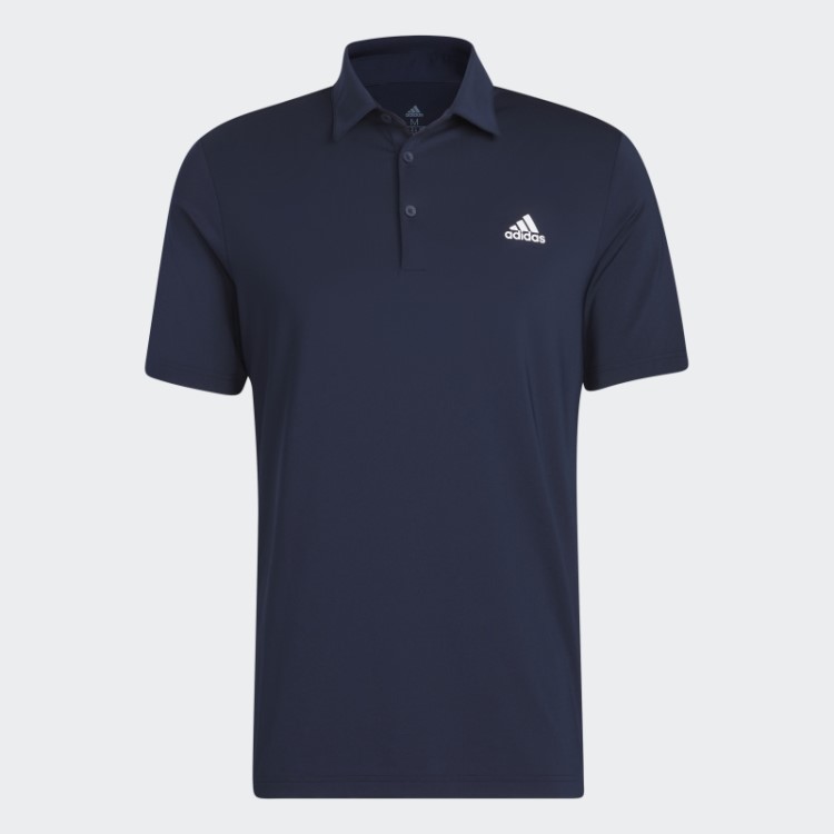 Adidas Ultimate365 Polo Liso No Peito Esquerdo Azul Marinho