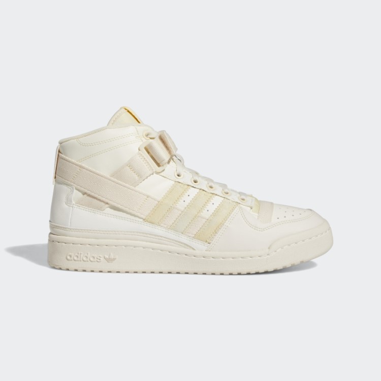 Tênis Mid Parley Forum Adidas Branco