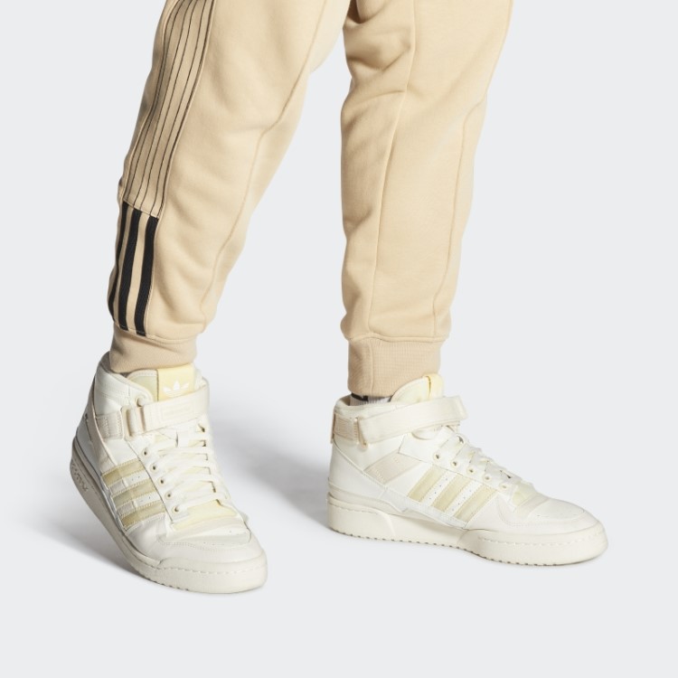 Tênis Mid Parley Forum Adidas Branco