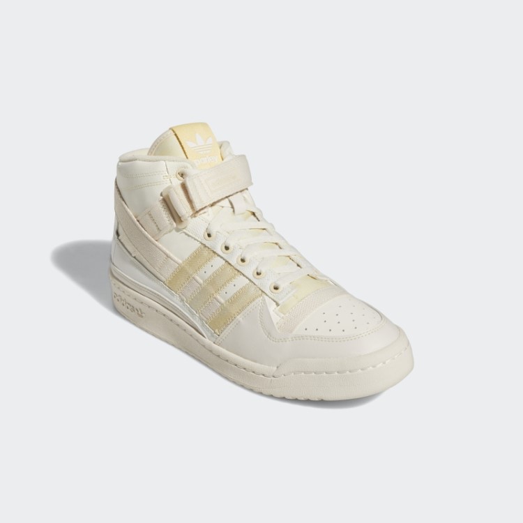 Tênis Mid Parley Forum Adidas Branco