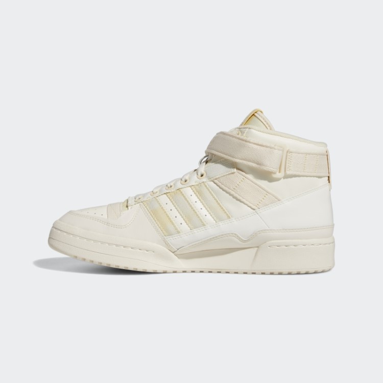 Tênis Mid Parley Forum Adidas Branco