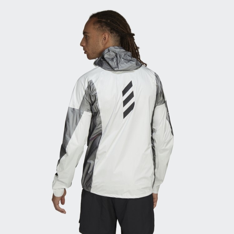 Terrex Agravic Jaqueta De Chuva Profissional De Três Camadas Adidas Branco