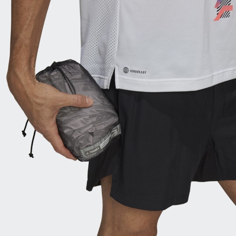 Terrex Agravic Jaqueta De Chuva Profissional De Três Camadas Adidas Branco