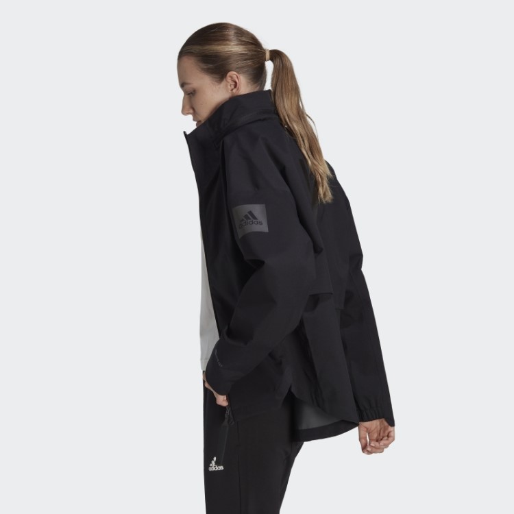 Jaqueta Preta Myshelter Rain.rdy Adidas