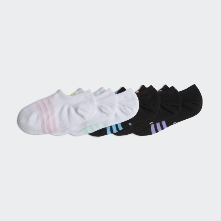 Meias Superlite Super-no-show 6 Pares Adidas Branco