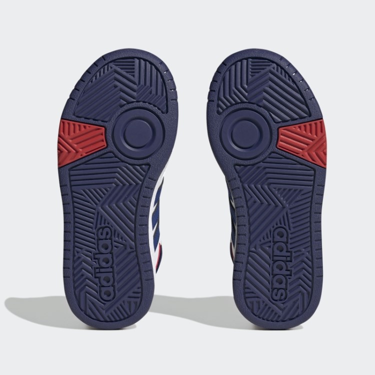 Adidas Branco Sapatos Médios De Basquete