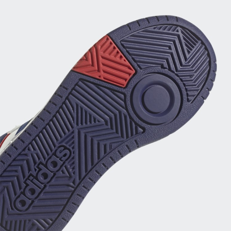 Adidas Branco Sapatos Médios De Basquete