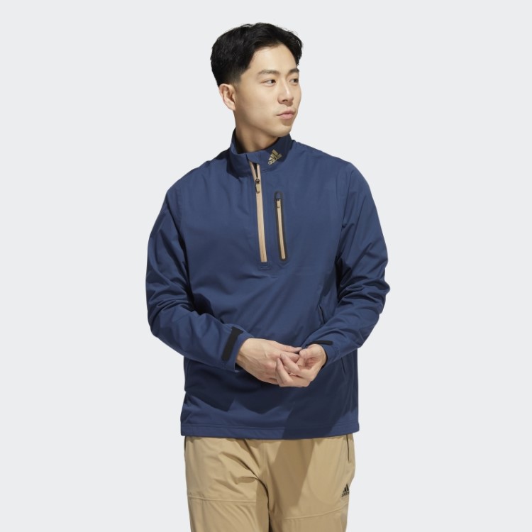 Rain.rdy Jaqueta 1/2 Zíper Azul Adidas