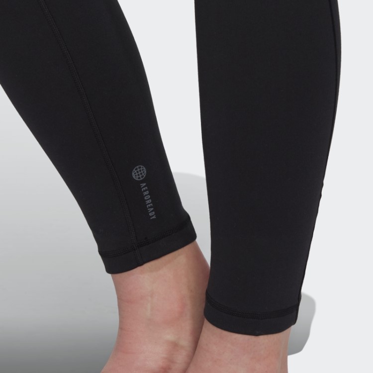 Legging Preta Adidas Yoga Studio 7/8 Quente
