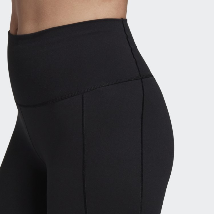 Legging Preta Adidas Yoga Studio 7/8 Quente