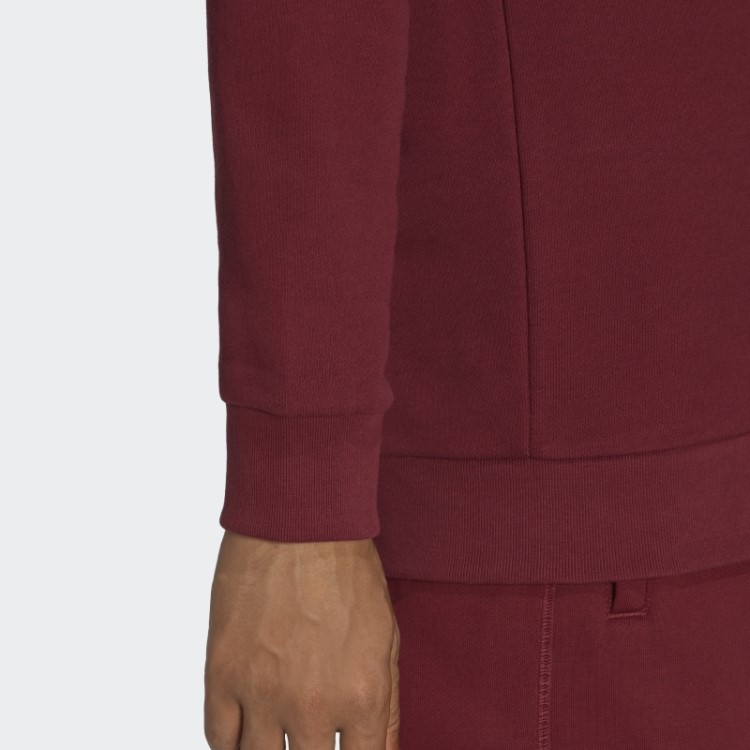 Adicolor Classics Trefoil Moletom Gola Redonda Vermelho Adidas