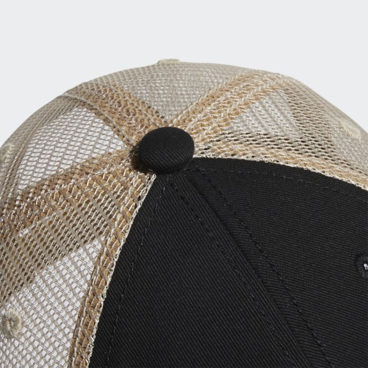 Chapéu Snapback De Malha Relaxada Adidas Preto