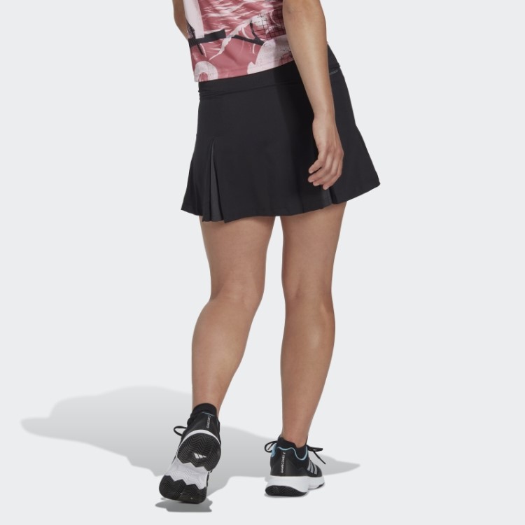 Saia Plissada Preta Adidas Club Tennis