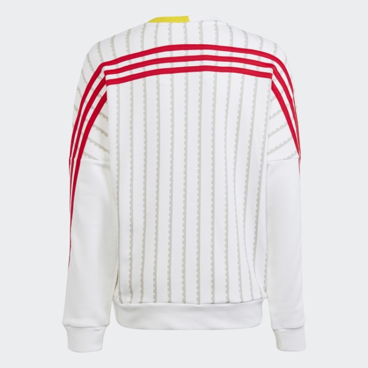 Moletom Branco Adidas X Classic Lego Gola Alta