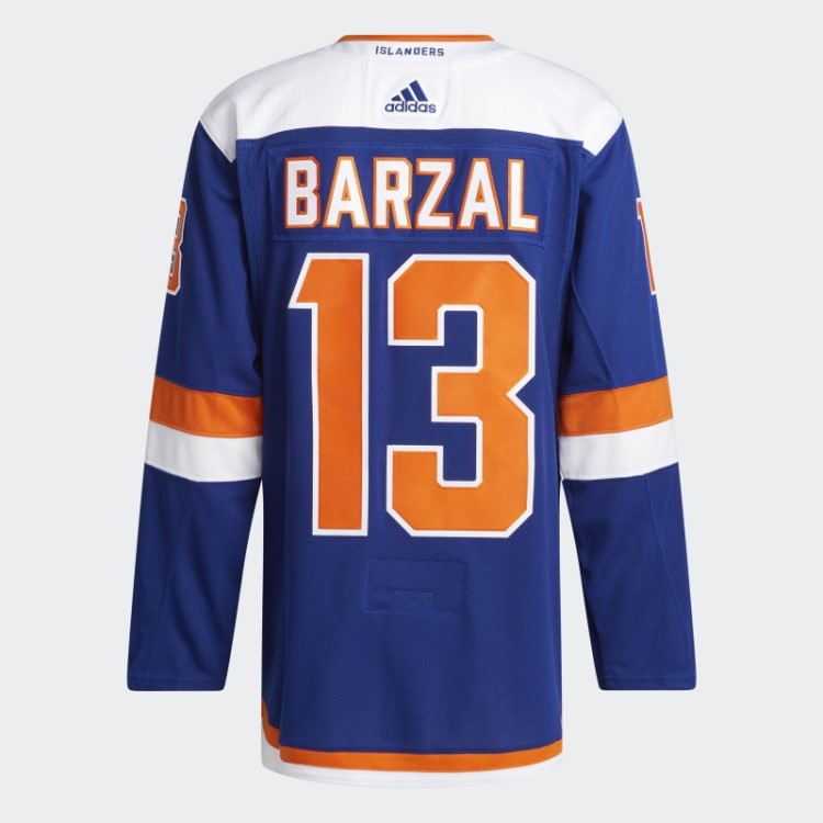 Adidas Royal 08 Ccm-sld Islanders Barzal Terceira Camisa Autêntica