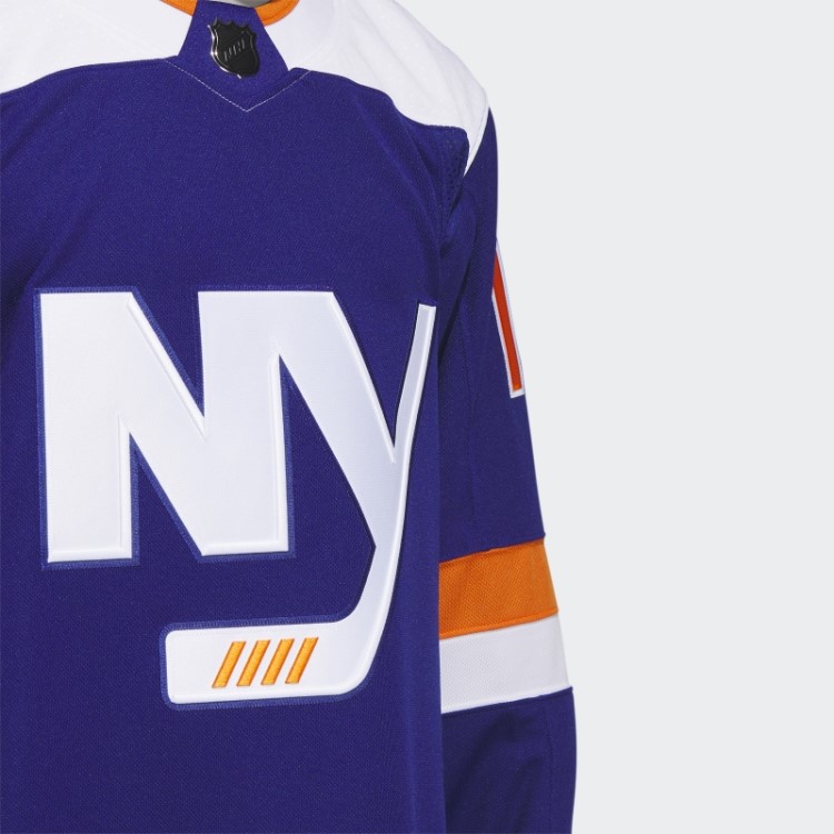 Adidas Royal 08 Ccm-sld Islanders Barzal Terceira Camisa Autêntica