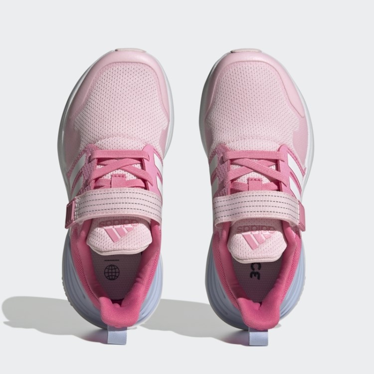 Tênis Rosa Rapidasport Bounce Elástico De Renda Com Alça Superior Adidas