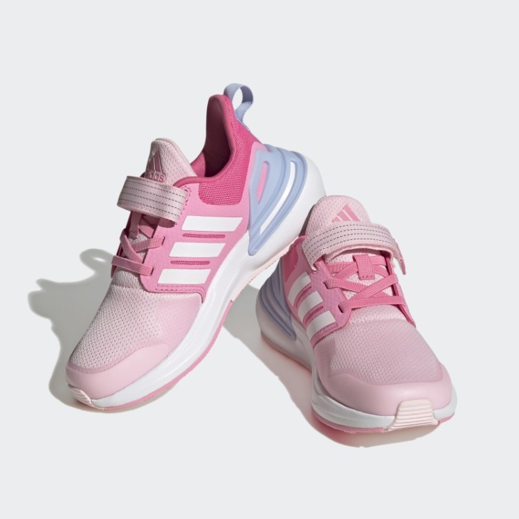 Tênis Rosa Rapidasport Bounce Elástico De Renda Com Alça Superior Adidas