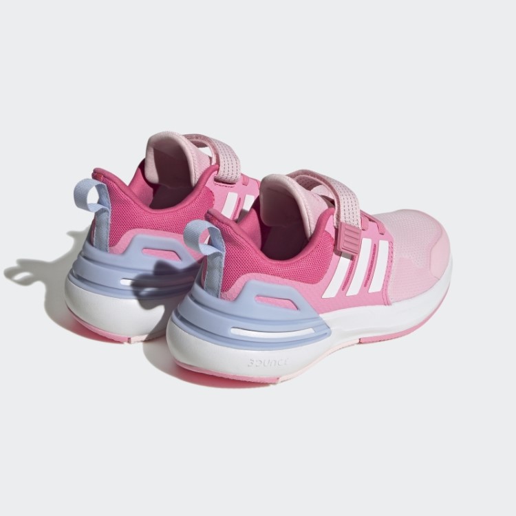 Tênis Rosa Rapidasport Bounce Elástico De Renda Com Alça Superior Adidas