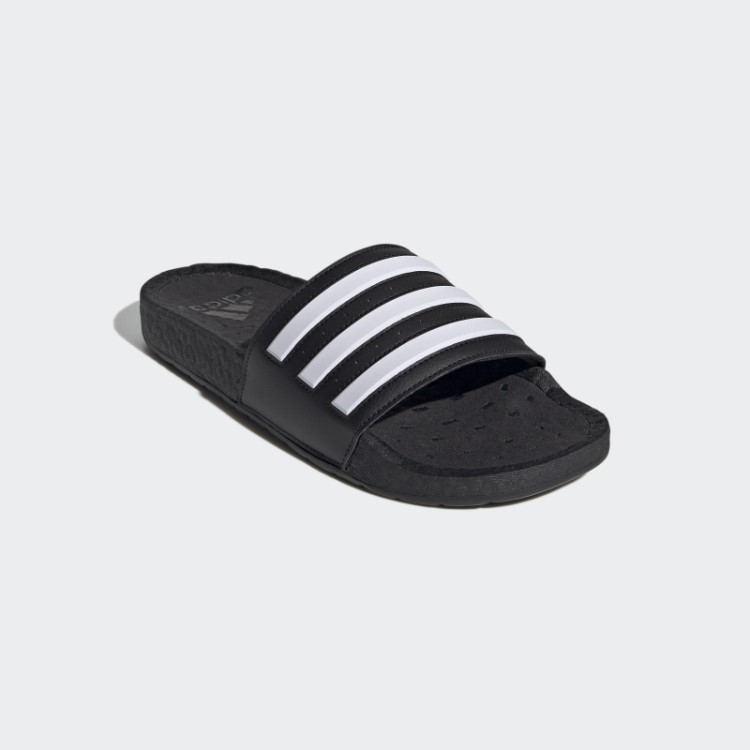 Chinelos Adilette Boost Pretos Da Adidas