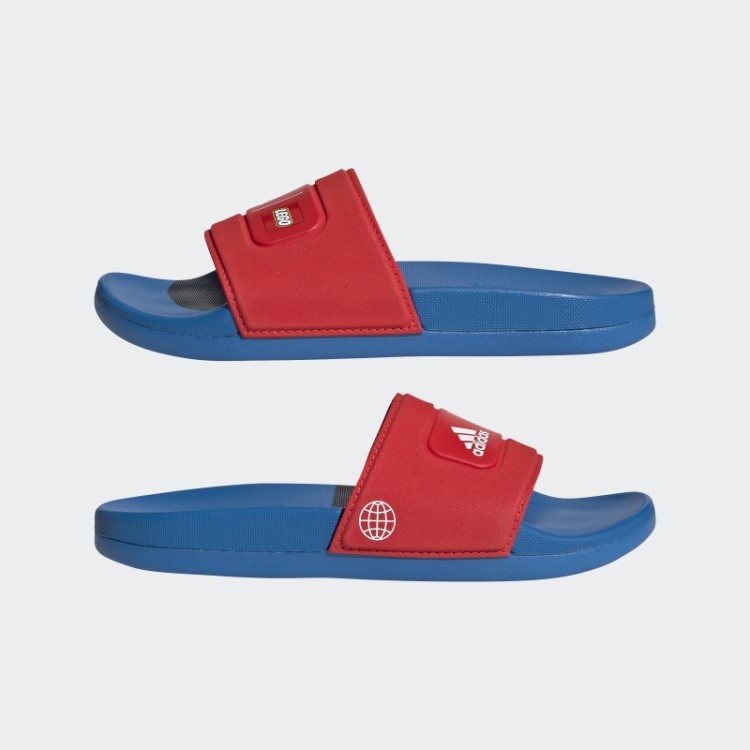 Adidas Adilette Comfort X Lego Slides Vermelho Quente