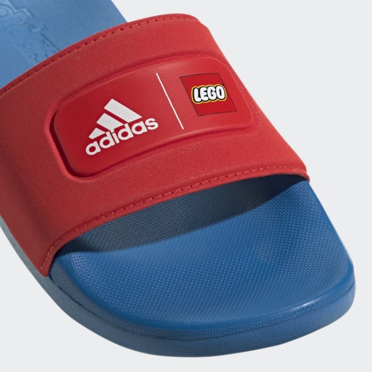 Adidas Adilette Comfort X Lego Slides Vermelho Quente