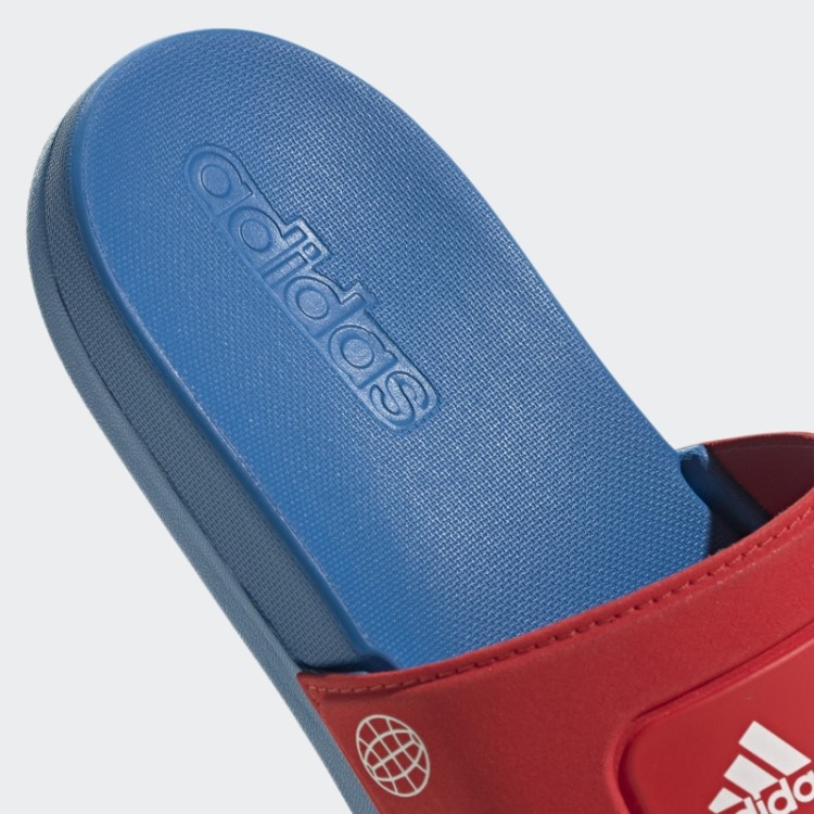 Adidas Adilette Comfort X Lego Slides Vermelho Quente
