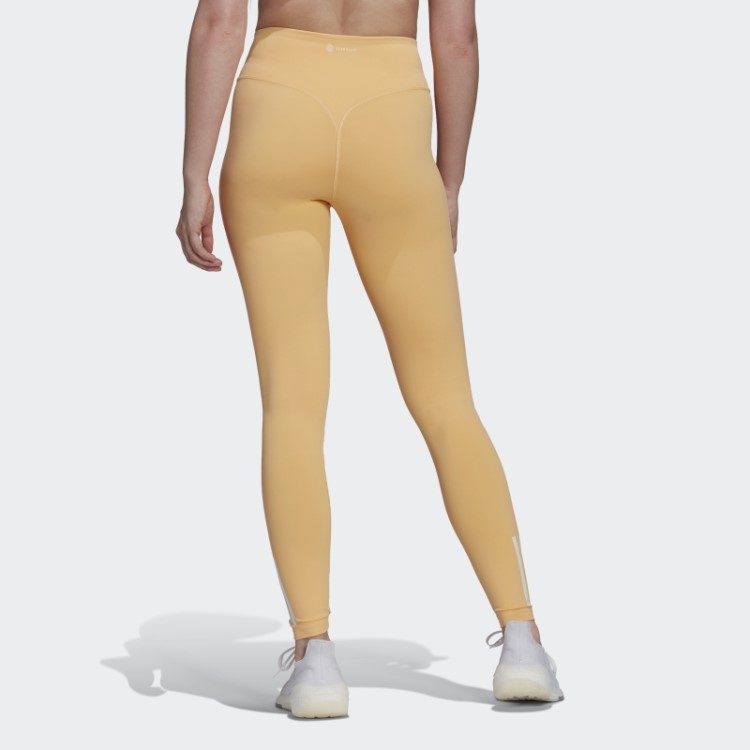 Meia-calça De Cintura Alta Adidas Hyperglam Aeroready