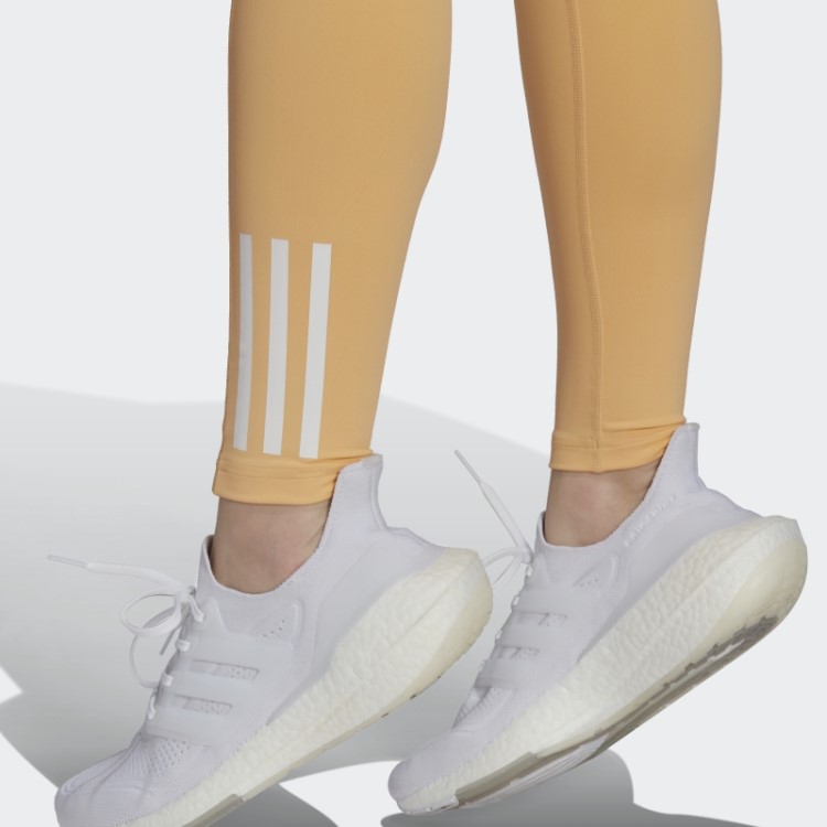 Meia-calça De Cintura Alta Adidas Hyperglam Aeroready