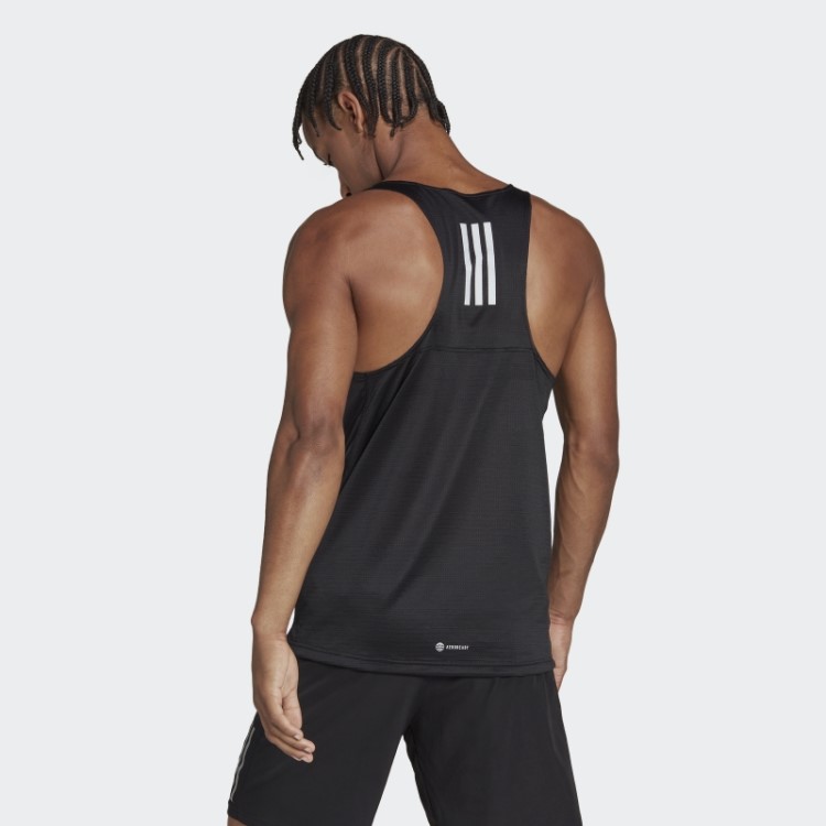 Possui O Adidas Preto Singlet Run